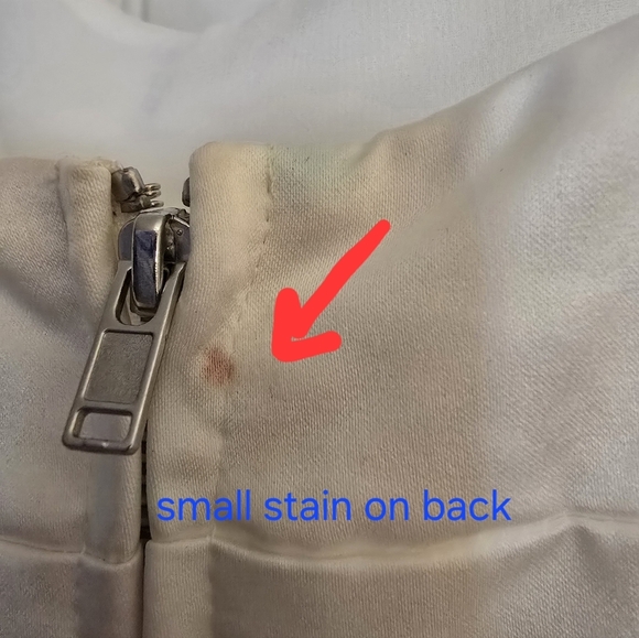 BHLDN White Spaghetti Strap Wedding Event Dress - Picture 4 of 5